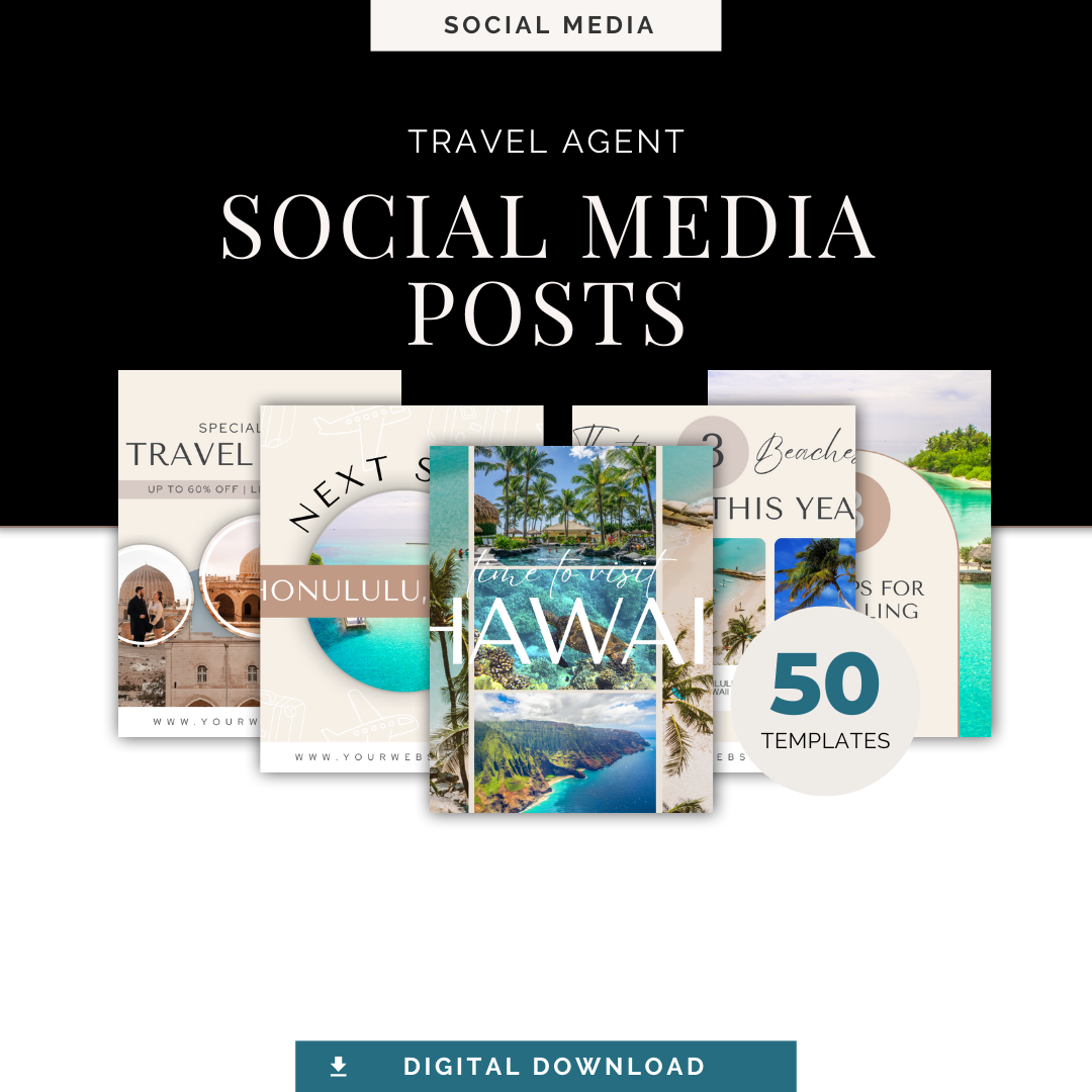 Travel Agent Social Media Posts